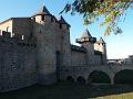 Carcassone Castle entrance